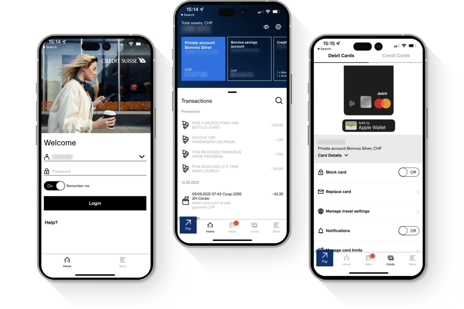 Redesign of the mobile banking experience